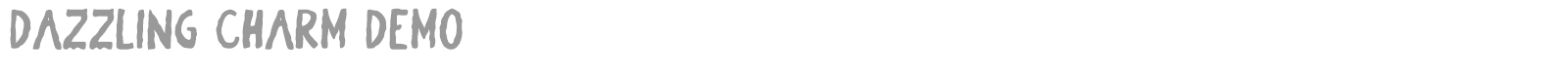 Dazzling Charm font preview